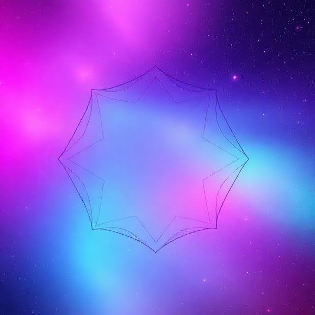 cosmic gradient moodboard stars